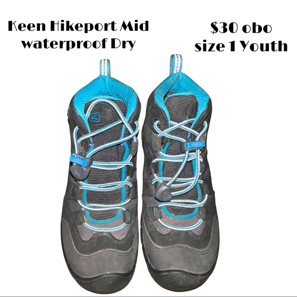 Keen Hikeport Mid Waterproof Dry Boot Size 1Y